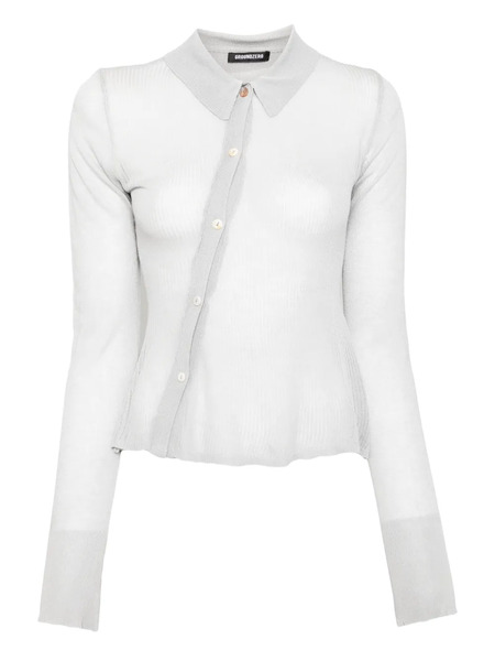  Ground Zero Button-up Cardigan - Grey 