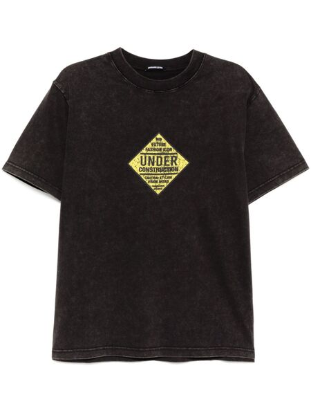  Ground Zero Graphic-print T-shirt - Black 