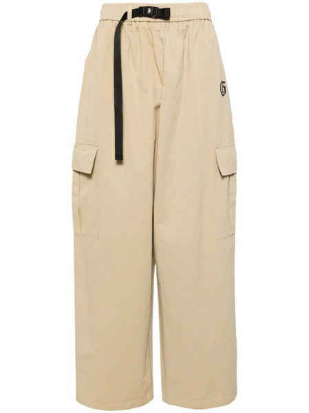  Ground Zero Logo-print Cargo Pants - Brown 