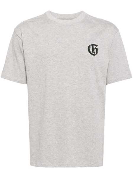  Ground Zero Logo-print Cotton T-shirt - Grey 