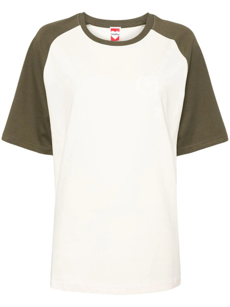  Ground Zero Logo-print Cotton T-shirt - Neutrals 