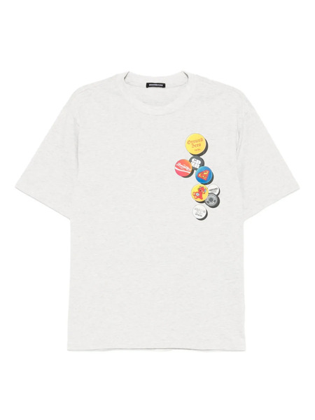  Ground Zero Printed T-shirt - Grey 