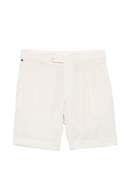  Gta Federico 01 Pleated Shorts - Neutrals 