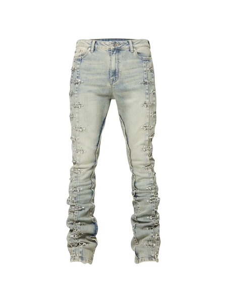  Guapi Aviation Clasp Jeans - Blue 