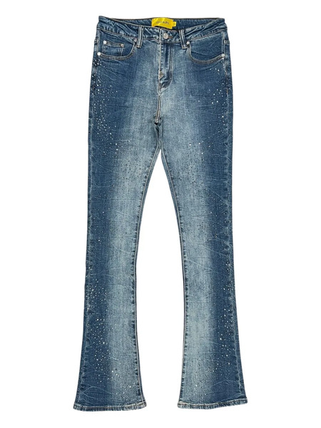  Guapi Starry Sky Skinny Jeans - Blue 