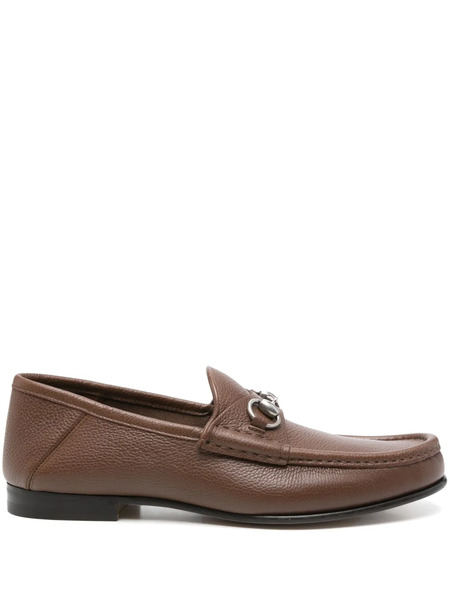  Gucci Bryanne Loafers - Brown 
