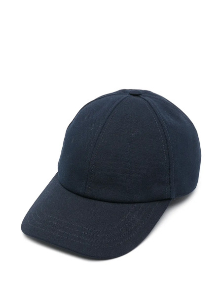  Gucci Cotton Canvas Baseball Cap - Blue 