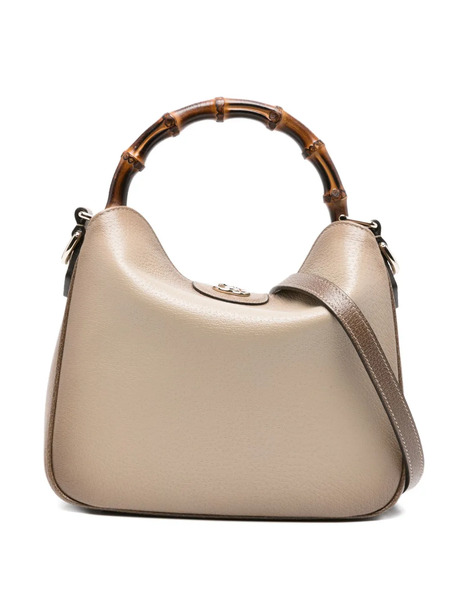 Gucci Diana Bamboo-handle Tote Bag - Neutrals 