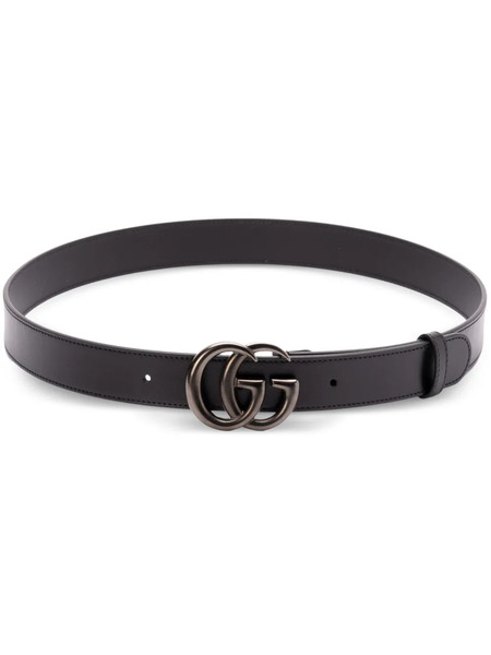  Gucci Double G Belt - Black 