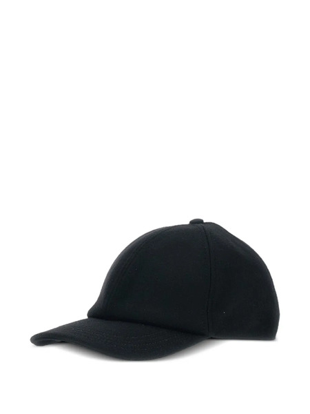  Gucci Gucci-embroidery Strap Hat - Black 