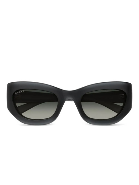  Gucci Eyewear Cat-eye Sunglasses - Grey 