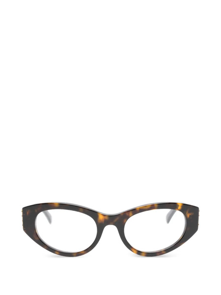  Gucci Eyewear Geometric Glasses - Brown 