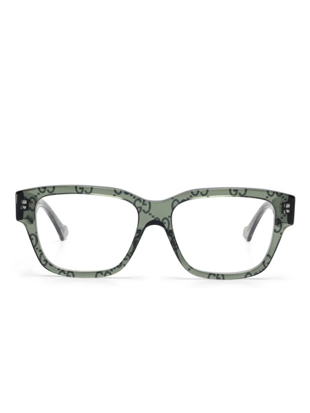  Gucci Eyewear Gg1428o Glasses - Green 