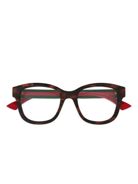 Gucci Eyewear Interlocking G Glasses - Brown 