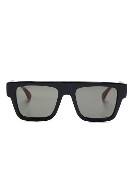  Gucci Eyewear Square-frame Sunglasses - Black 