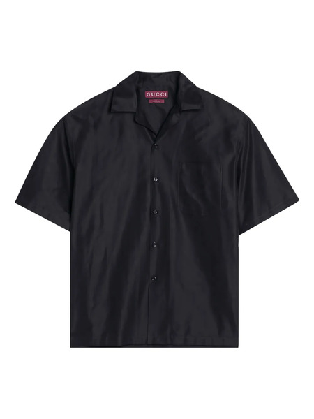  Gucci Gg Faille Shirt - Black 