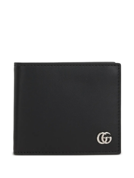  Gucci Gg Leather Wallet - Black 