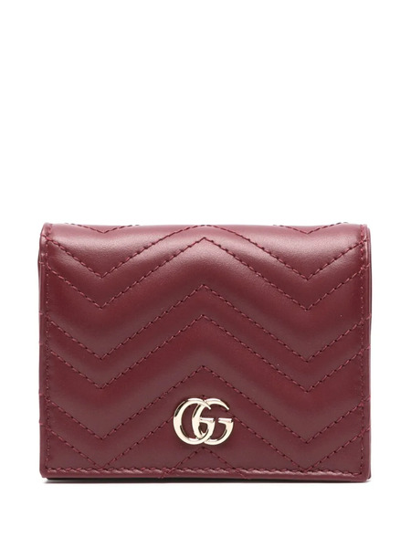  Gucci Gg Marmont 2.0 Wallet - Red 