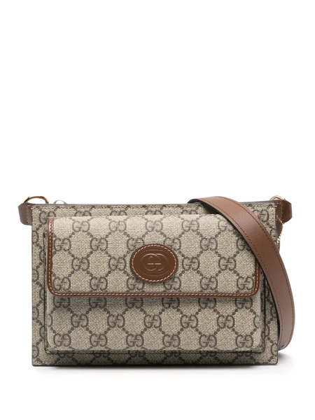  Gucci Gg Supreme Canvas Belt Bag - Neutrals 
