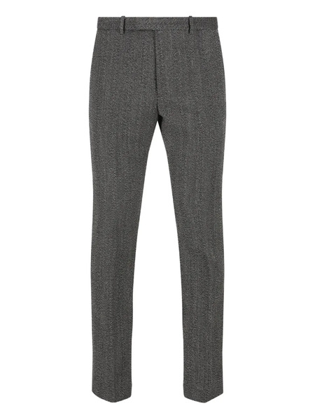  Gucci Herringbone Trousers - Black 