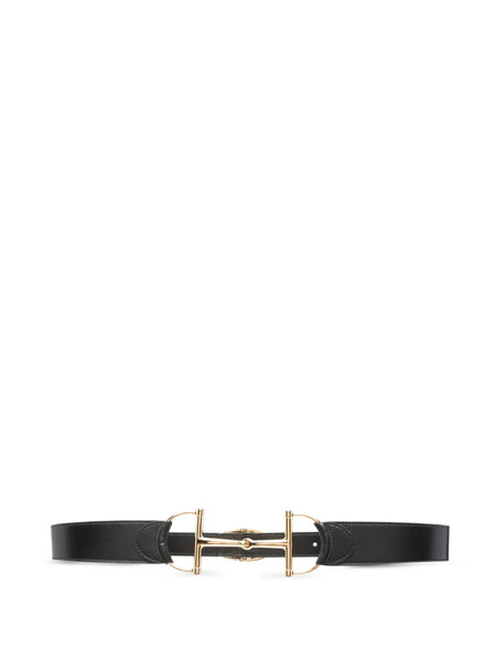  Gucci Horsebit Buckle Belt - Black 