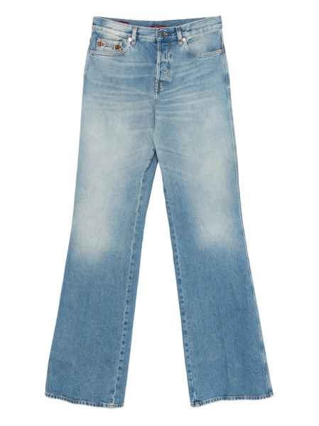  Gucci Horsebit Flared Jeans - Blue 