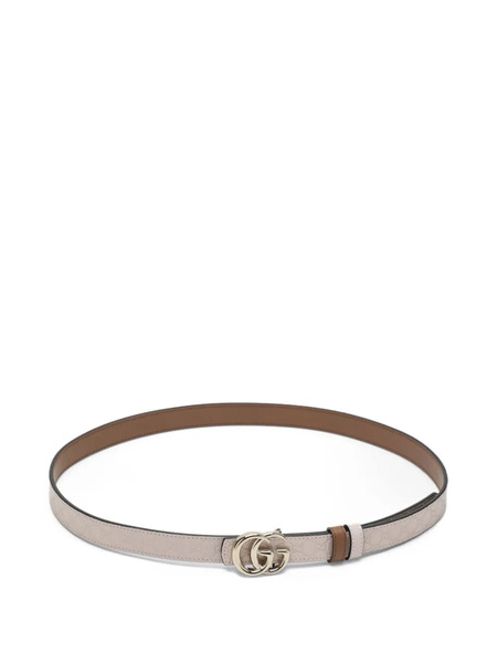  Gucci Interlocking-gg Belt - Neutrals 