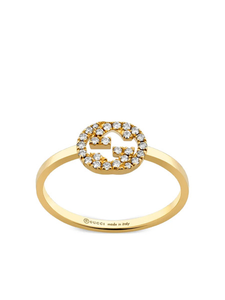  Gucci Interlocking Ring - Gold 