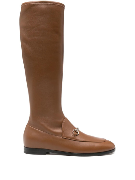  Gucci Jordaan Knee-high Boots - Brown 