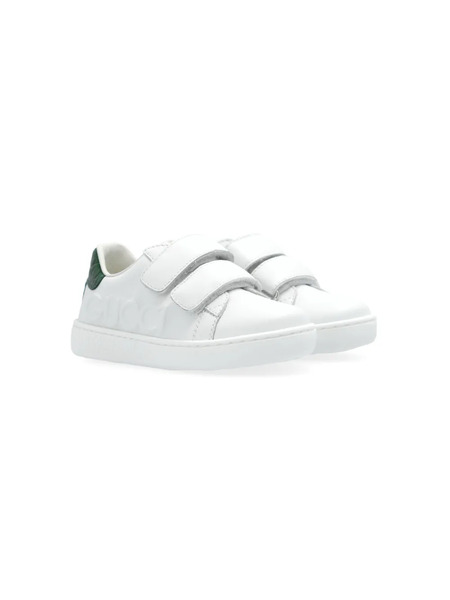  Gucci Kids Ace Sneakers - White 