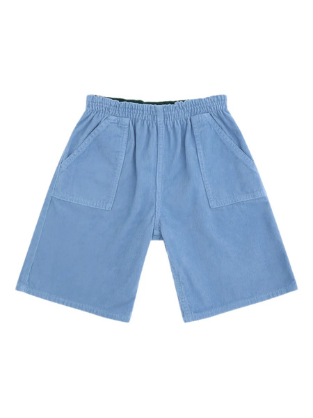  Gucci Kids Corduroy Pocket Shorts - Blue 