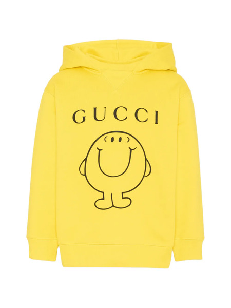  Gucci Kids Graphic Hoodie - Yellow 