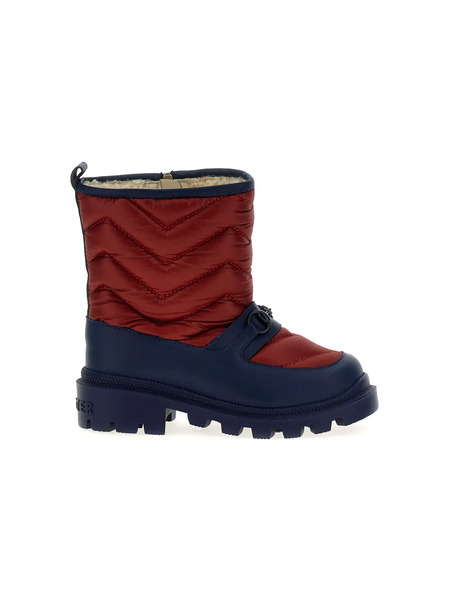  Gucci Kids Horsebit Padded Boots - Blue 