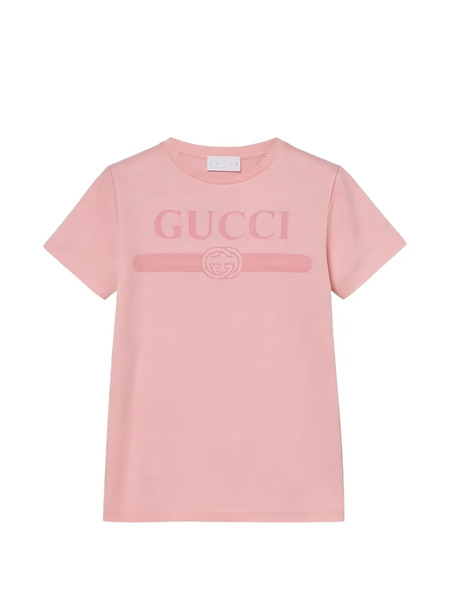  Gucci Kids Logo-print T-shirt - Pink 