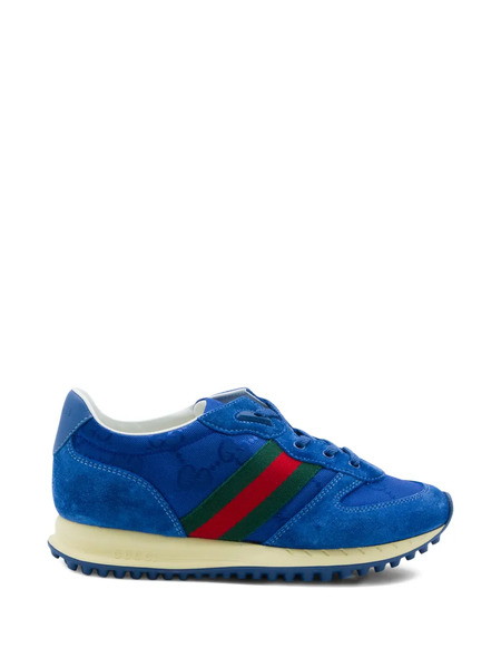  Gucci Kids Re-motion Lace-up Sneakers - Blue 