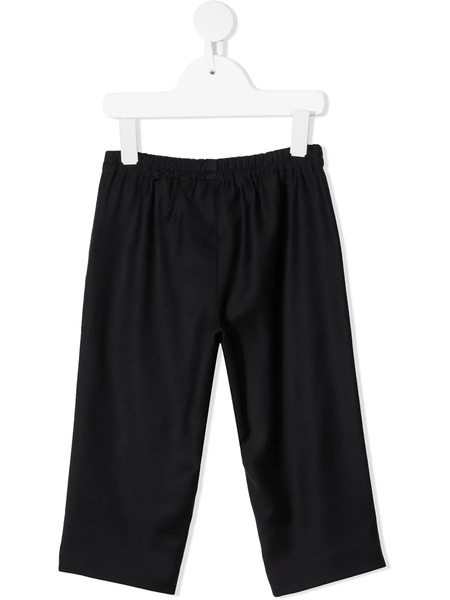  Gucci Kids Web Stripe Wool Trousers - Blue 