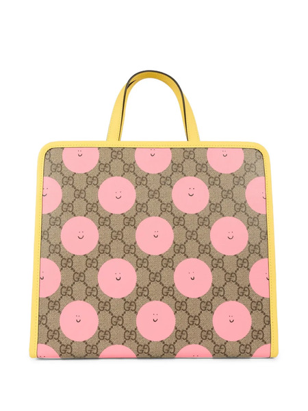  Gucci Kids X Euan Roberts Gg-pattern Tote Bag - Neutrals 