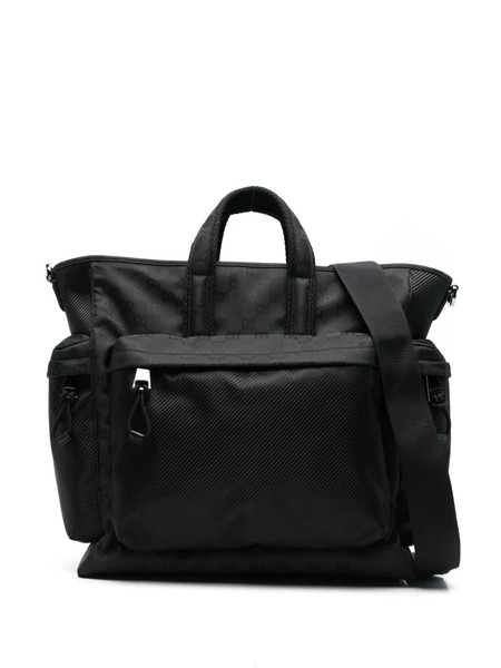  Gucci Large Nexus Tote Bag - Black 