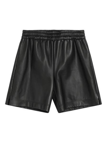  Gucci Leather Shorts - Black 