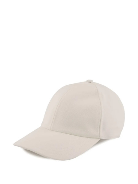  Gucci Logo-patch Cap - White 