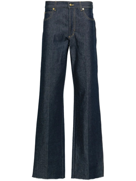  Gucci Logo-patch Jeans - Blue 