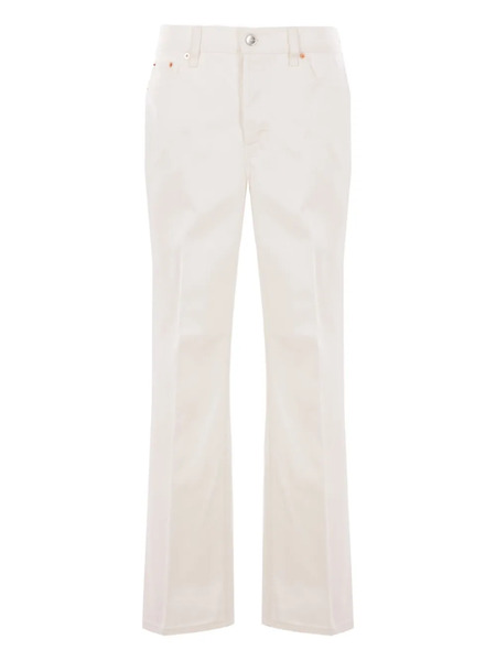  Gucci Logo-patch Jeans - White 