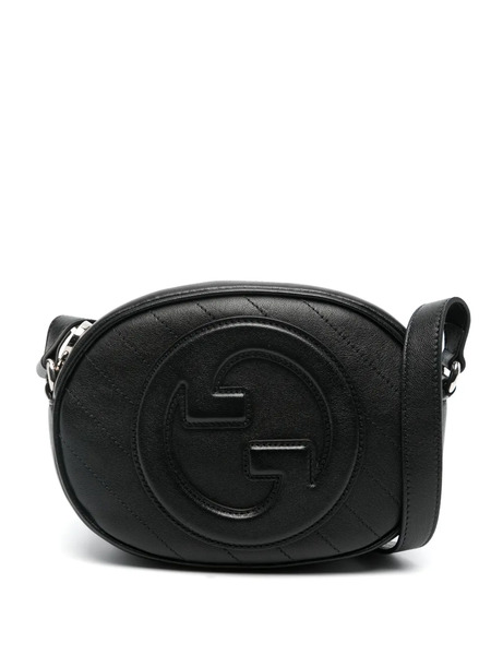  Gucci Mini Blondie Crossbody Bag - Black 