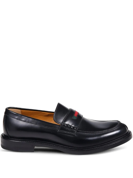  Gucci Penny-strap Loafers - Black 
