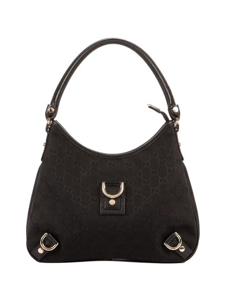  Gucci Pre-owned Abbey D-ring Patterned Shoulder Bag - Black 