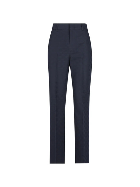  Gucci Pressed Crease Trousers - Blue 
