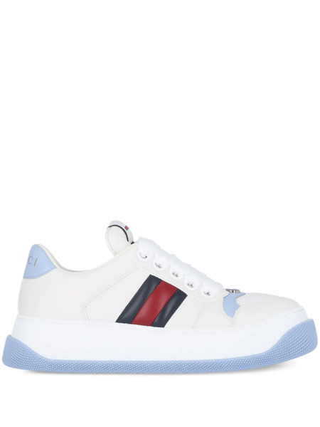  Gucci Screener Sneakers - White 