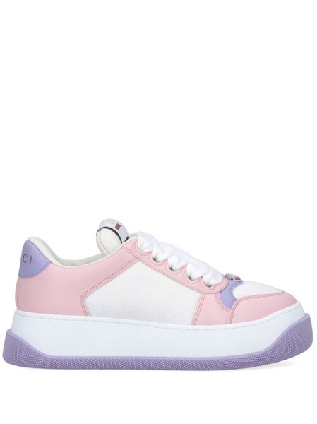  Gucci Screener Sneakers - White 