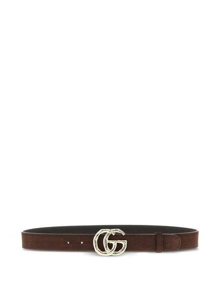  Gucci Signature Buckle Belt - Brown 