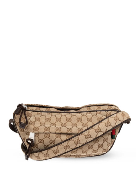  Gucci Small Gg Crossbody Bag - Neutrals 